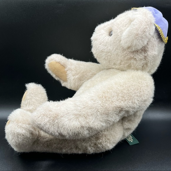 Vtg 1992 Vermont Teddy Bear Co. Fully Jointed Teddy Bear Plush Stuff Animal 16” - Picture 4 of 5